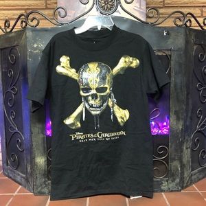 Disney Pirates of the Caribbean black shirt